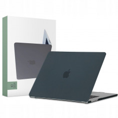 Husa Tech-Protect Smartshell pentru Apple MacBook Air 15 M2/M3/2023-2024 Negru Mat