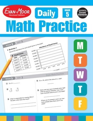 Daily Math Practice, Grade 5 foto