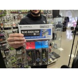 Set 3X spinner + 2X blue-Back Fish Value Pack Tip C