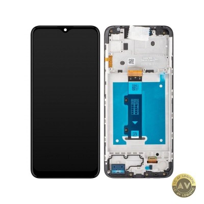 Display cu Touchscreen Motorola Moto E20 cu Rama Negru Service Pack 5D68C19457 foto