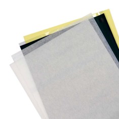 Foi de Transfer SPIRIT Stencil - Made in USA - Carbon - 1 Buc
