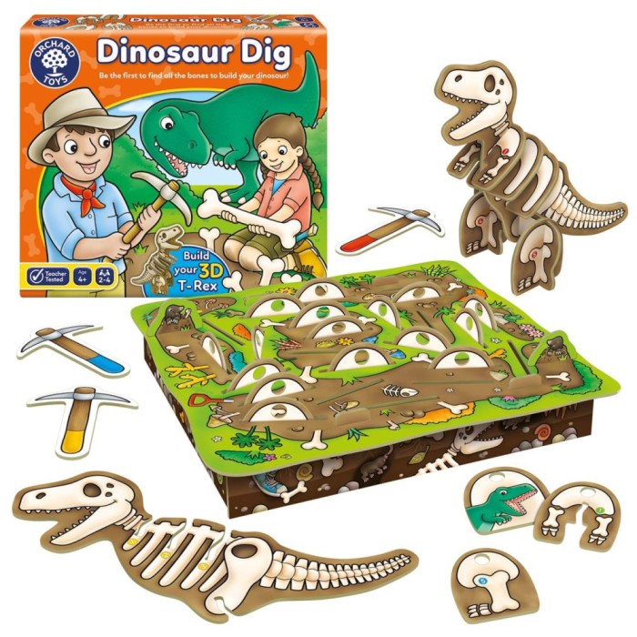 Joc educativ Descoperirea Dinozaurilor DINOSAUR DIG