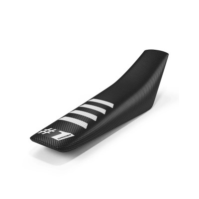 Husa sa OneGripper Ribbed neagru cu alb foto