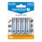 4x baterii reincarcabile everActive Silver Line R6/AA Ni-MH 2000 mAh-Conținutul pachetului 1x Blister