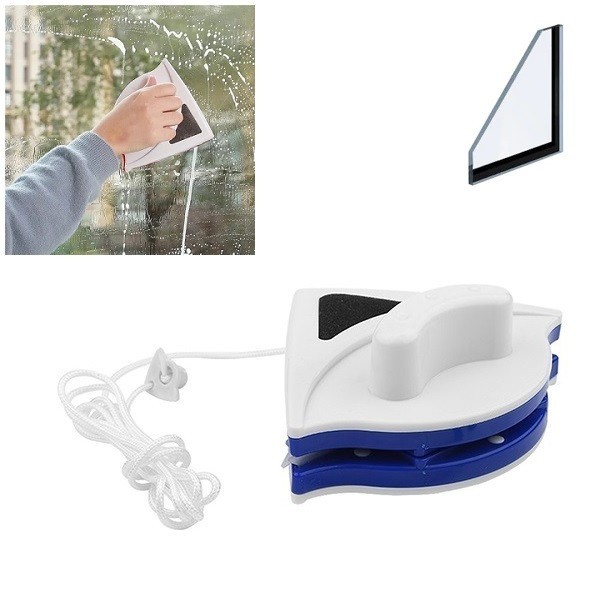 Stergator magnetic pentru geamuri fata-verso 8-15 mm