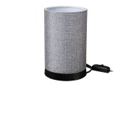 Cumpara ieftin Veioza Fana tesatura gri 14x14x21+ cm
