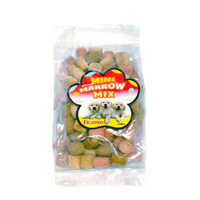 RECOMPENSE PENTRU CAINI BISCUITI PENTRU CAINI MINI MARROW MIX 400G (25 bax) 1313924B12.4