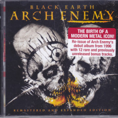 CD Death Metal: Arch Enemy - Black Earth ( original, 2 CDuri - 1 CD Bonus Live)