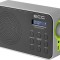 Radio portabil ECG RD 110 DAB cu tuner DAB+ si FM, negru, 1,2 W, memorie 30 de posturi