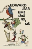 Rime fara noima - Edward Lear