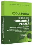 Codul penal și Codul de procedură penală: septembrie 2023 - Paperback brosat - Dan Lupaşcu - Universul Juridic