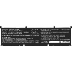 Baterie compatibila Laptop Gaming, Dell, G15 5520, P105F, P105F007, P105F008, 69KF2, 069KF2, 11.4V, 7000mAh, 79.80Wh