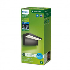 Aplica LED pentru exterior Philips BUSTAN, 3.8W, 800 lm, lumina neutra (4000K), foto