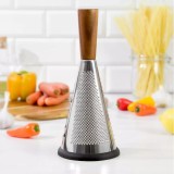 Razatoare universala din otel inoxidabi si lemn de salcam, 12x28 cm Kassel