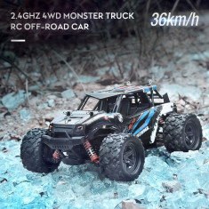 Masina cu telecomanda Thunder Storm Extreme 4&amp;amp;#215;4, distanta 50m, negru/albastru foto