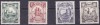 TSV % - 1955 MICHEL 942-945 POLONIA, MNH/** LUX, Nestampilat