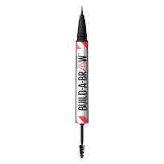 Marker de sprancene si gel de fixare 2 in 1 262 Black Brown Build a Brow, 1.4g, Maybelline