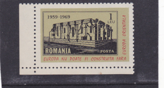 Romania Exil,EUROPA 1969 SERIE COMPLETA,MNH.