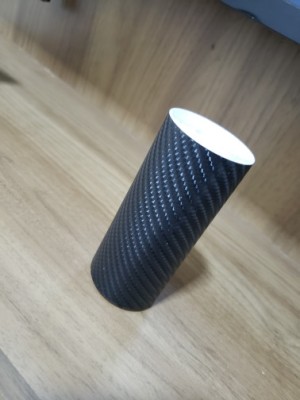 Autocolant pentru masina din fibra de carbon, banda anti-coliziune foto