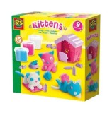 Cumpara ieftin Set plastilina SES Creative - Pisicute