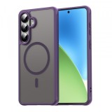 Husa MagSafe pentru Samsung Galaxy S26 Plus S947, Techsuit, HaloFrost II, Mov