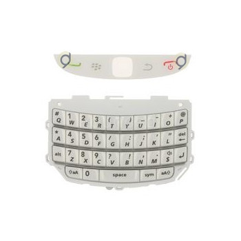 Tastatură cu lanternă BlackBerry 9800 QWERTY albă