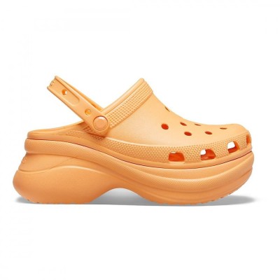Saboti Crocs Classic Bae Clog Portocaliu - Cantaloupe foto