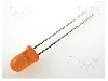 Dioda LED, 5mm, portocalie, 8...30mcd, 20mA, 2...2,5V, KINGBRIGHT ELECTRONIC - L-53ED
