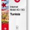 eSIM Internet Tunisia, valabil 15 zile, trafic Nelimitat