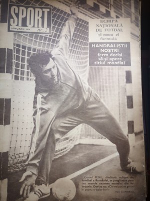 Revista Sport - Nr. 2 - Ianuarie 1974 foto