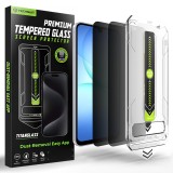 Asteroid GSM - [Fingerprint Unlock Compatible] TitanGlass CrystalHD (2 pack) - Samsung Galaxy A16 4G / A16 5G / A17 4G / A17 5G - Privacy