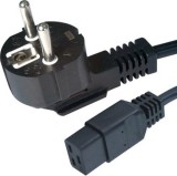 CABLU alimentare GEMBIRD 1.8m, intrare Shucko, iesire C19, 16A, bulk, black, &quot;PC-186-C19&quot; (timbru verde 0.18 lei)