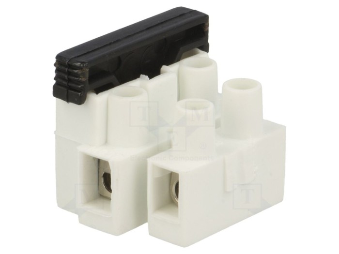 Conector regletă 2 piste 450V 2,5mm2