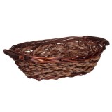 Cosulet servire, bambus, maro, 39 x 26 x 11 cm