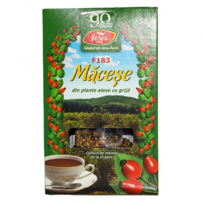 Ceai macese fructe 50gr fares foto