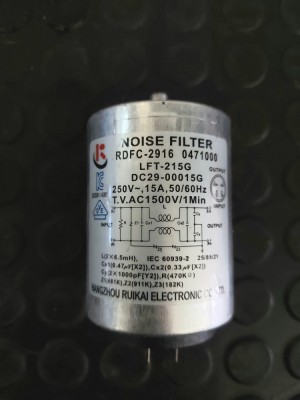 Filtru deparazitare Masina de spalat cu uscator SAMSUNG WD90J6A10AW/LE / R32 foto