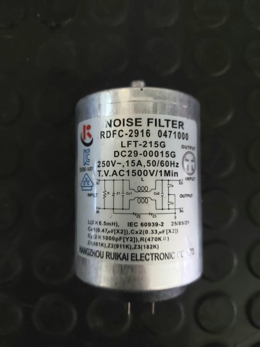 Filtru deparazitare Masina de spalat cu uscator SAMSUNG WD90J6A10AW/LE / R32