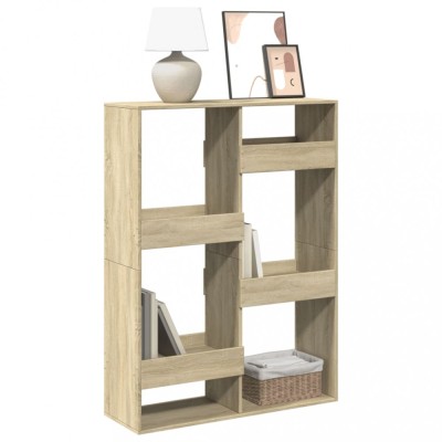 vidaXL Bibliotecă, stejar sonoma, 100x33x135 cm, lemn prelucrat 3309386 foto