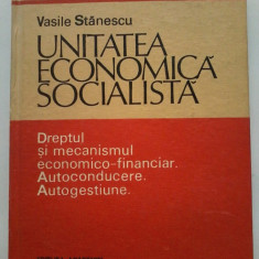 Unitatea economica socialista. Dreptul si mecanismul eco-financiar.