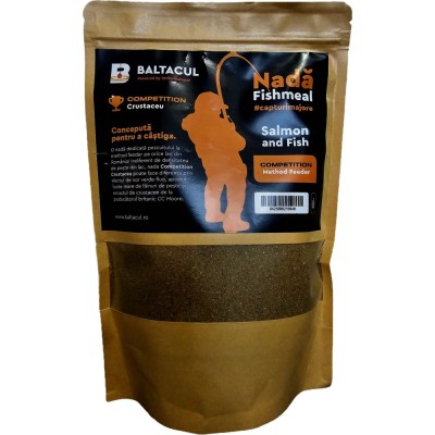 Nada Fishmeal BALTACUL Competition Crustaceu, Salmon &amp;amp; Fish, 800g foto