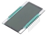 Afişaj LCD 7 Segmente 4 Digiți STN Pozitiv 20-70&deg;C