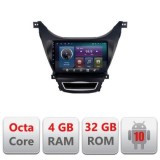 Navigatie Hyundai Elantra 2011-2013 C-092 Octa Core cu Android Radio Bluetooth Internet GPS WIFI 4+32GB CarStore Technology