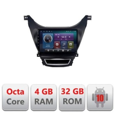 Navigatie Hyundai Elantra 2011-2013 C-092 Octa Core cu Android Radio Bluetooth Internet GPS WIFI 4+32GB CarStore Technology foto