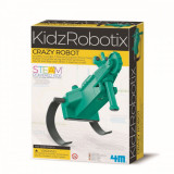 Cumpara ieftin Kit constructie robot, 4M, Crazy Robot Kidz Robotix