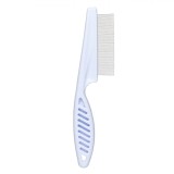Pieptene Păduchi, Safe &amp; Clean, Dinti Metalici, M&acirc;ner Plastic, Alb, Oem