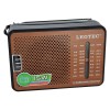 Radio Portabil Leotec LT-609B, 4 Benzi FM/MW/SW, Mufa Jack 3.5mm, Antena Telescopica, Maro