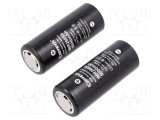 Acumul: Li-Ion 26650 3,6V 5500mAh &Oslash;26,5x67mm 15A 2buc.
