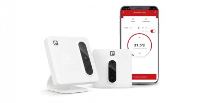 Garza Smart Termostat WiFi inteligent pentru boiler si incalzire fara fir, compatibil cu Alexa Google - RESIGILAT foto