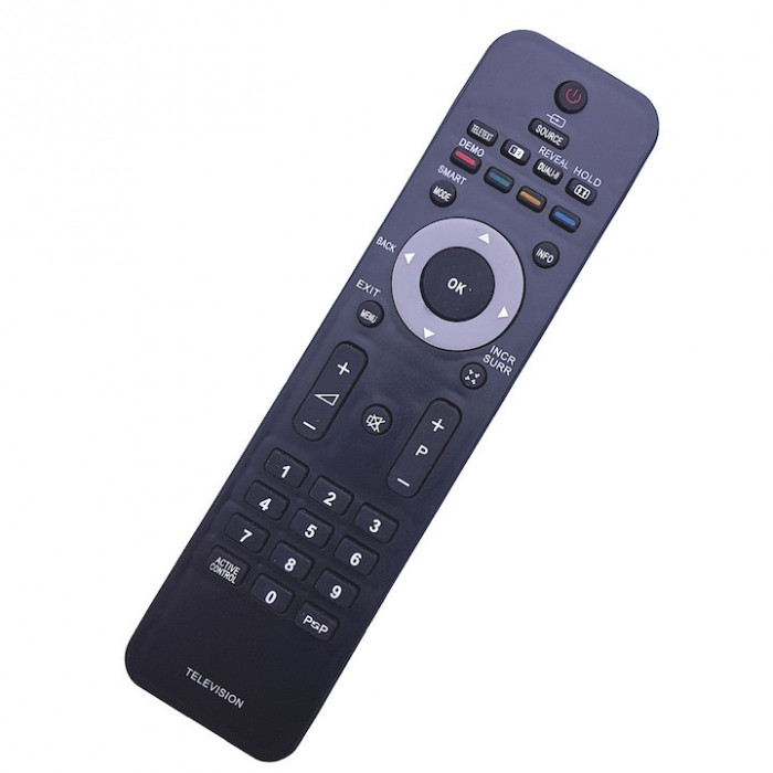 Telecomanda RC2422549001911 pentru PHILIPS TV/LCD, neagra cu functiile telecomenzii originale