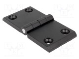 Balama Lăţ 120mm Aluminiu Zinc Neagră H 60mm RST ROZTOCZE